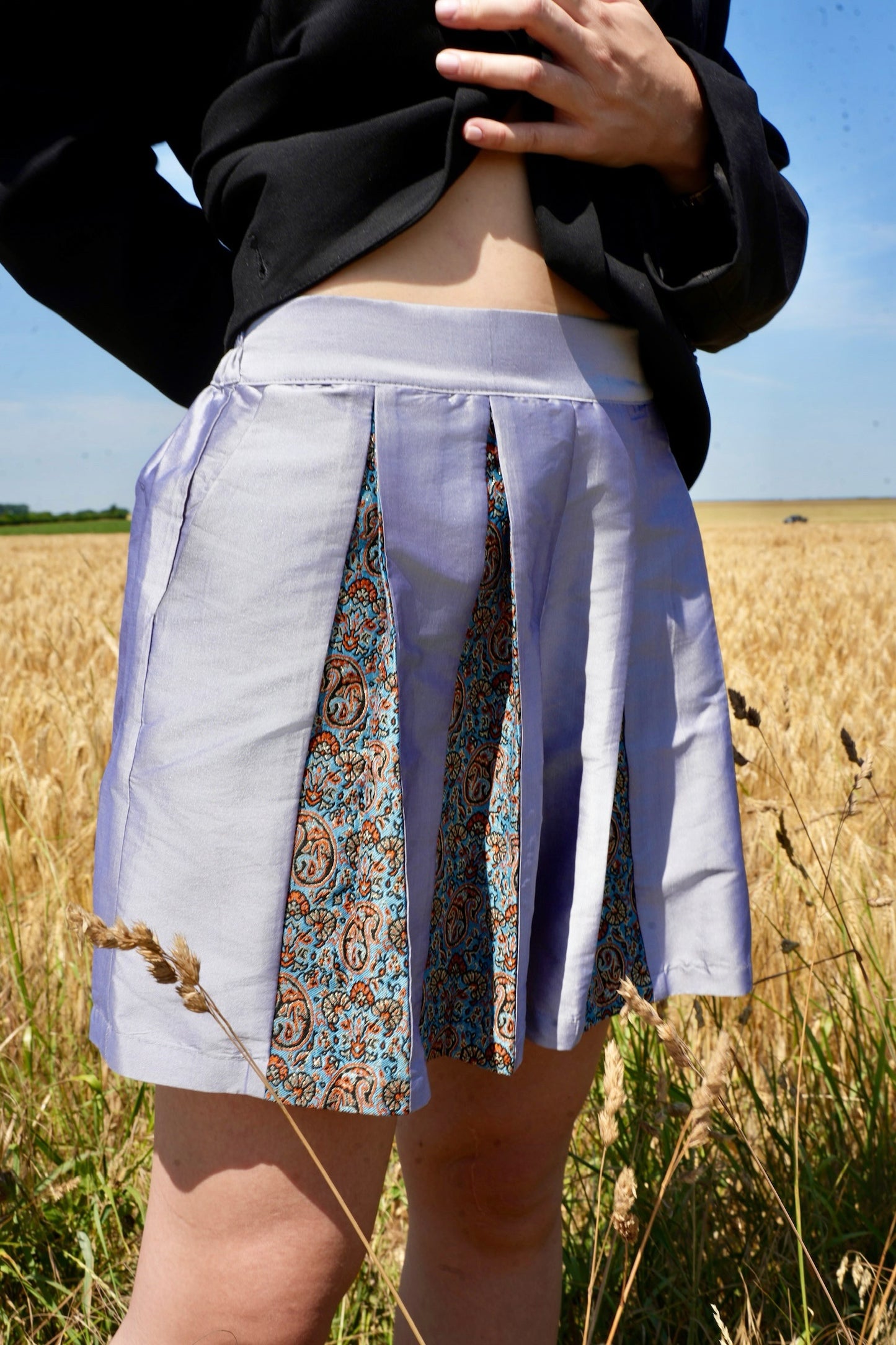 Delbar Shorts - Pale Blue