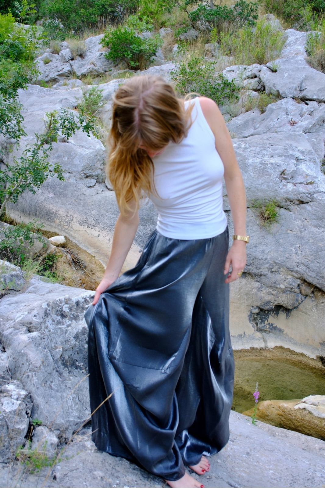 Afsâneh Pants - Silver