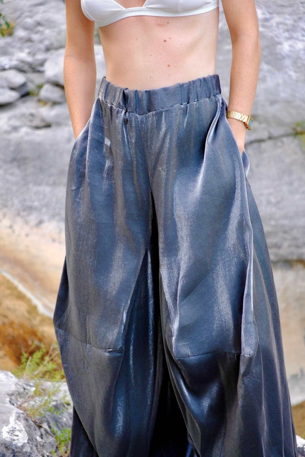 Afsâneh Pants - Silver