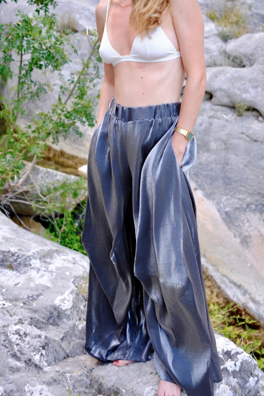 Afsâneh Pants - Silver