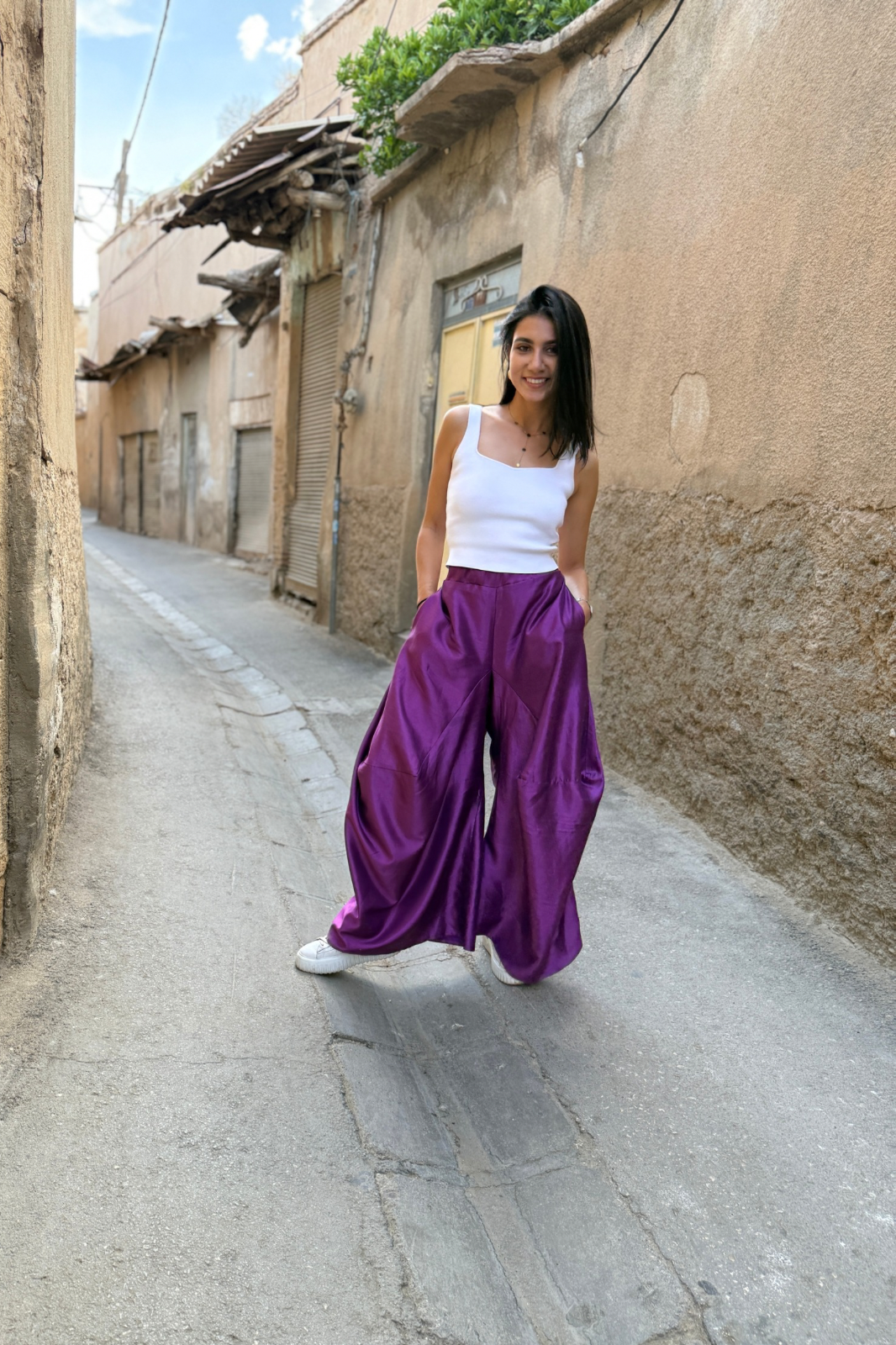 Afsâneh Pants - Deep Plum