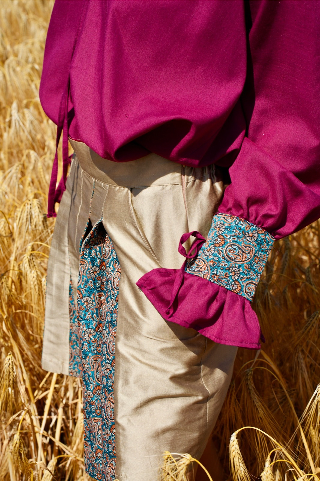 Navaz Shirt - Deep Berry